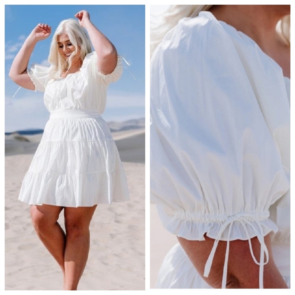 Rachel Parcell Puff Sleeve Dress